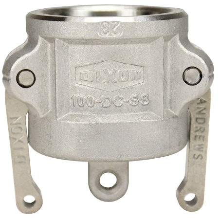 Cam and Groove Type DC Dust Cap SS, 1