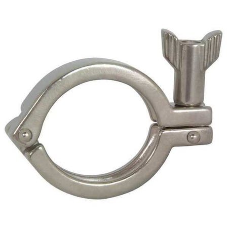 Single Pin Heavy Duty Clamp, Wingnut, 4