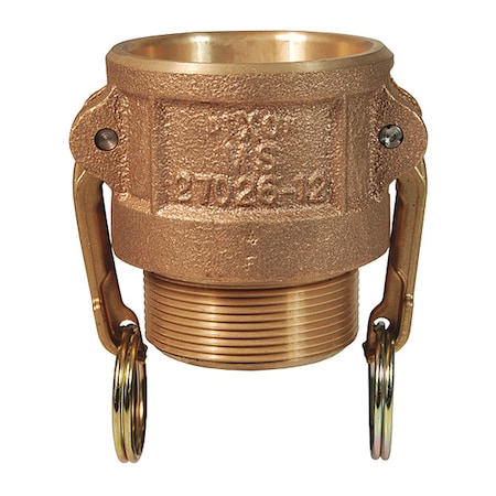Cam and Groove Coupler x MNPT1-1/2