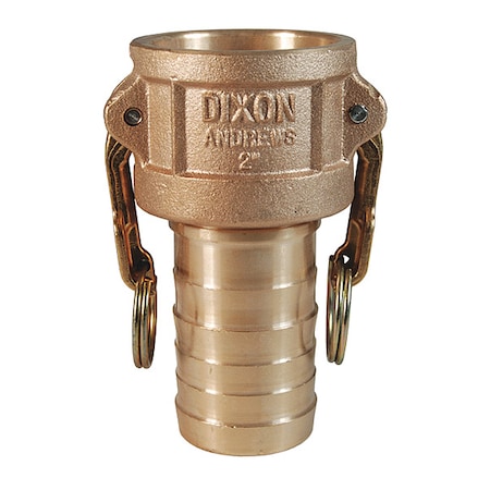 Cam/Groove Coupler, Hose, ShanK 1-1/2