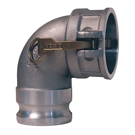 Cam/Groove 90 Adapter, Couplr Elbow, AL, 2