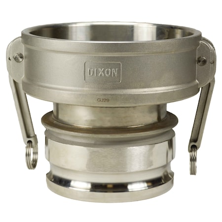 Cam/Groove SS Coupler, 2