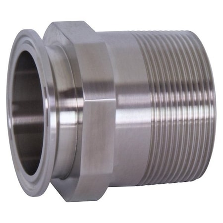Male Clamp Adapter 316LSS, 1