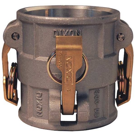 Spool Coupler, 3 x 3 In, 125 psi, Aluminum MPN:300-DD-AL