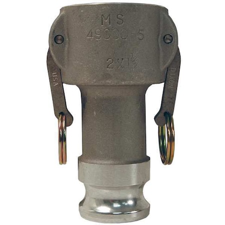 Reducing Coupler/Adapter, 3 x 2 In, 125psi MPN:3020-DA-AL
