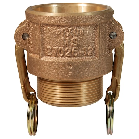 Cam and Groove Coupler x MNPT, 4