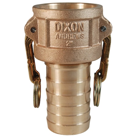 Cam/Groove Coupler x Hose, Shank, 4