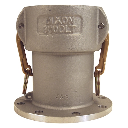 Cam and Groove, Coupler TTMA Flange AL, 4