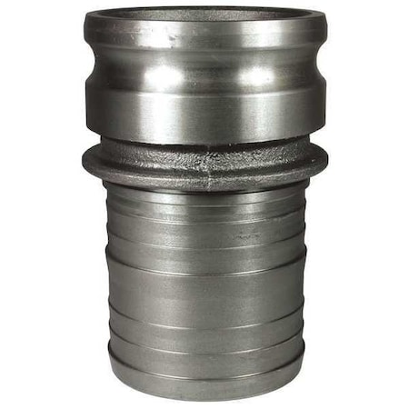 Cam and Groove MI Adapter, Hose, Shank, 4