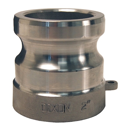 Cam and Groove Adapter, Socket Weld SS, 4