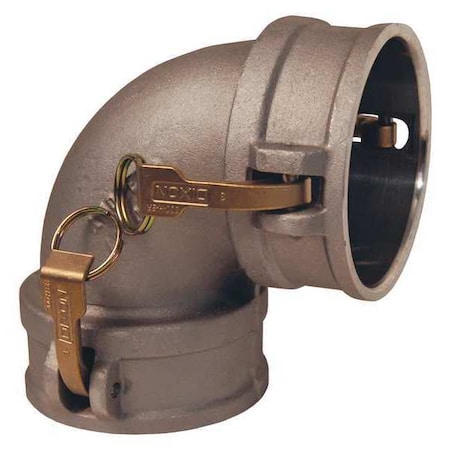 Cam and Groove 90 Coupler Elbow AL, 4