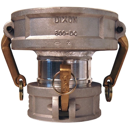 Cam and Groove Spool Coupler, AL, 4