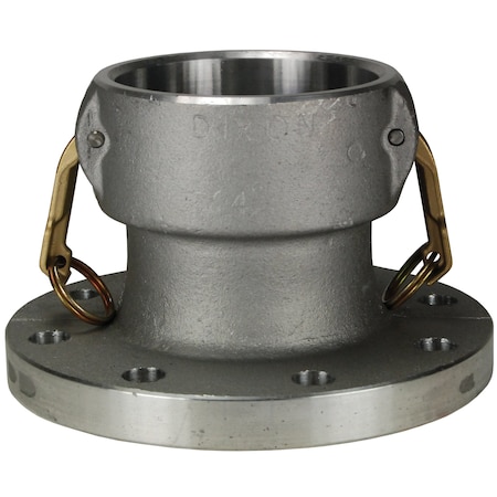 Cam/Groove Coupler x 150lb., Flange, 6