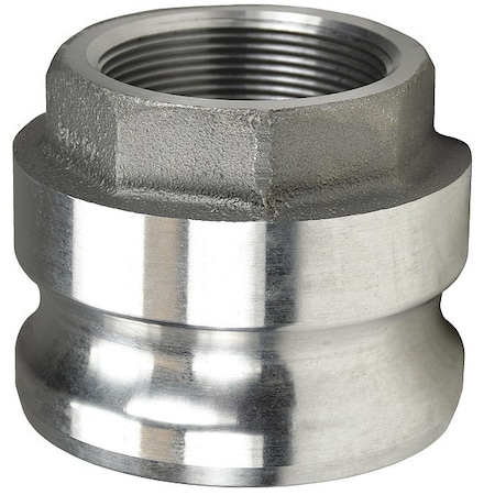 Adapter, 6x4In, 75 psi, Male Adapter x FNPT MPN:6040-A-AL