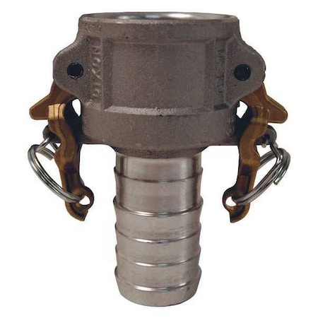 Cam and Groove Coupler x Hose, 1-1/4