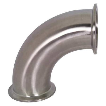 Clamp Elbow 90deg., 304 SS, 3