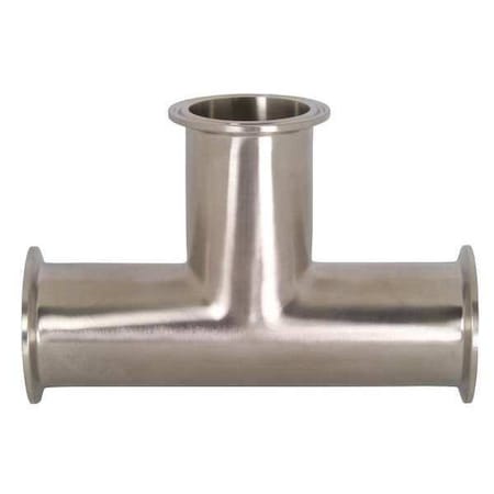 Clamp Tee, 316L, SS, 1.5