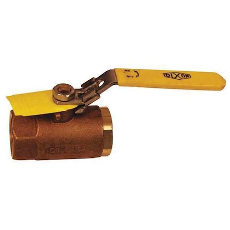 LocKing Handle Bronze Ball Valve, 2