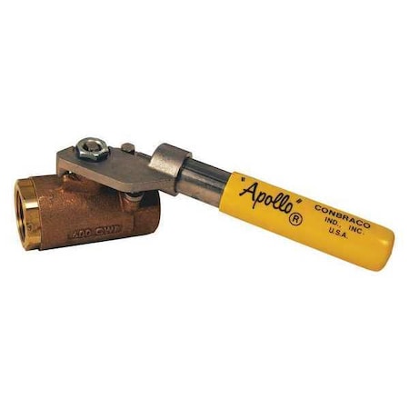 Spring Return Brass Ball Valve, 1