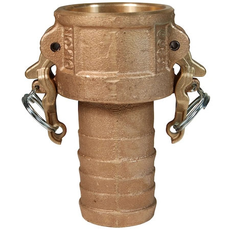 Cam/Groove Coupler x Hose, Shank, 2