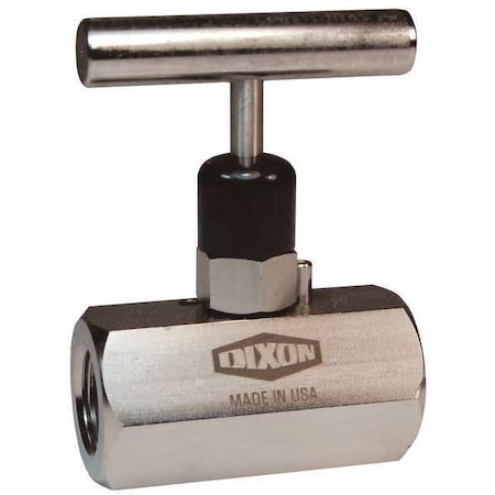Mini Needle Valve Female to Female, 1/2