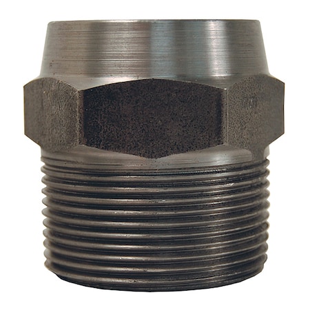 Hex Nipple for Welding, 1/2