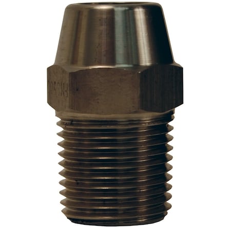 Hex Nipple for Welding 3/4