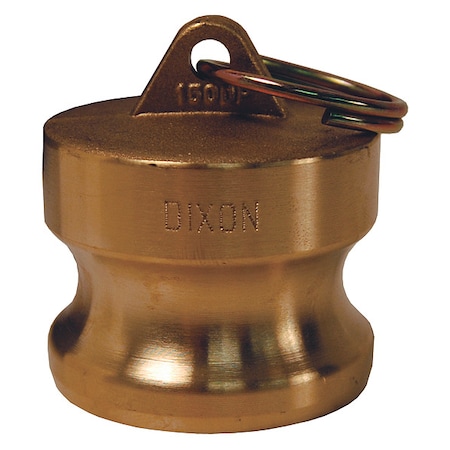Dust Plug, Type DP, Forged Brass, 1-1/4