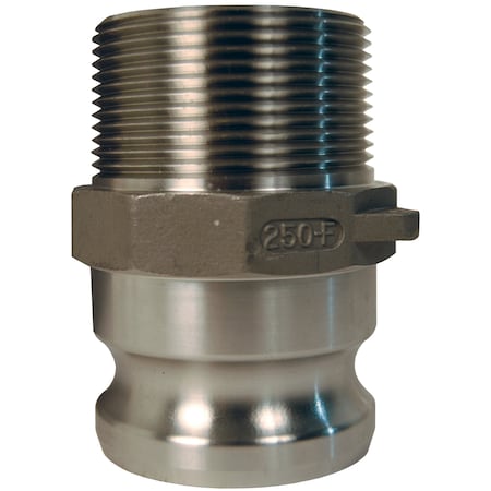 Cam and Groove Adapter x MNPT 1-1/4