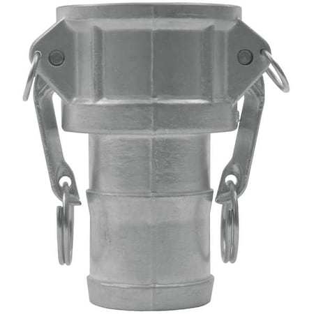 Coupler, 1-1/2 In, 250 psi, Forged Brass MPN:G150-C-BR