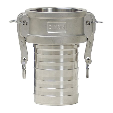 Crimp Cam/Groove, Coupler x Hose, 4