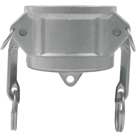 Dust Cap, 4 In, 100 psi, Female Coupler MPN:G400-DC-BR