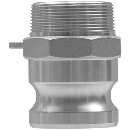 Adapter, 4 In, 100 psi, Male Adapter x MNPT MPN:G400-F-BR