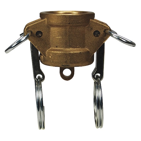 Dust Cap, Type DC, Forged Brass, 1/2