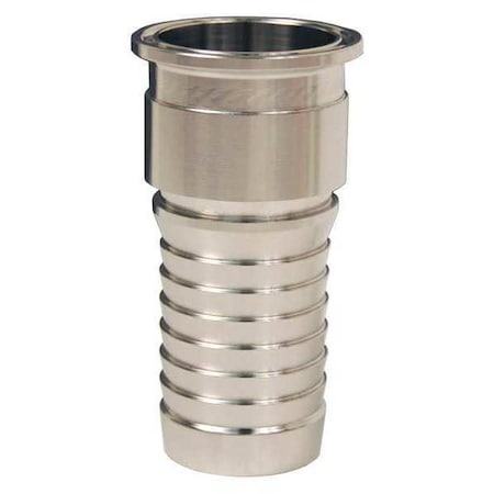 IX Sanitary Clamp End, Stem, 2-1/2