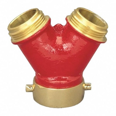 Brass Plain Wye NST 1-1/2
