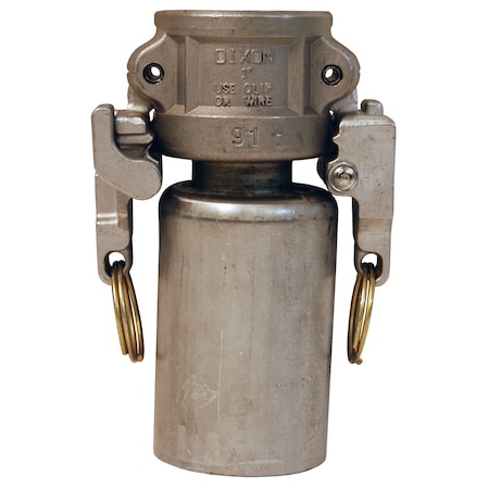 EZ Cam and Groove Swaged Coupler, 1
