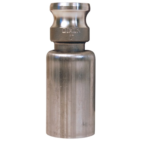Cam/Groove Swaged Adapter, w/Ferrule, 1