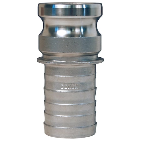 Cam and Groove Notched Adapter x Hose, 3