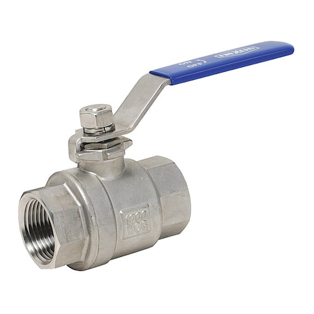 SS Ball Valve, Full Port, 3/4