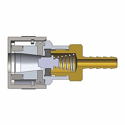 Quick Connect Plug 2.67 Aluminum MPN:2SHDS3