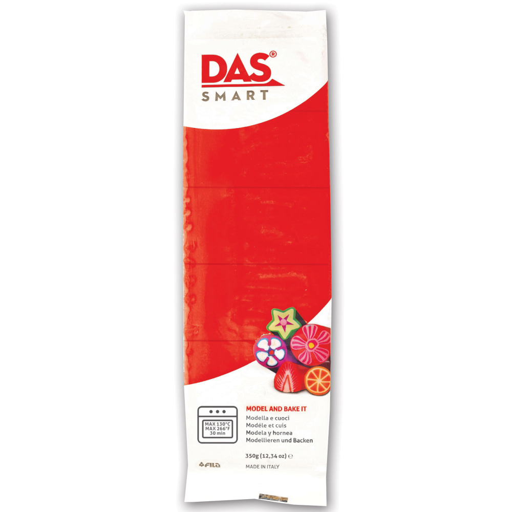 DAS Smart Clay, 350 G, Scarlet Red MPN:PACF322015