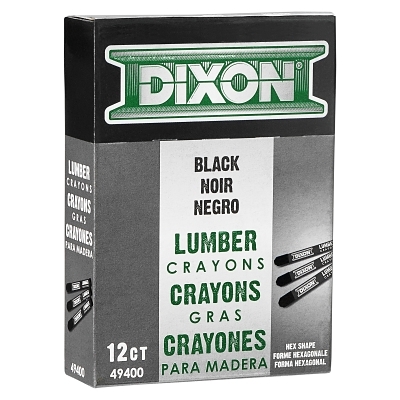 Carbon Black Lumber Crayon 494 MPN:49400