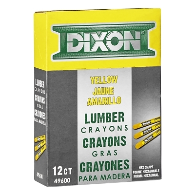 Yellow Lumber Crayon MPN:49600