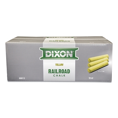 888-Y Yellow Railroad Crayon Chalk MPN:88813