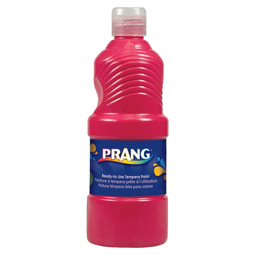 Prang Ready-To-Use Tempera Paint, 16 Oz., Red MPN:21601