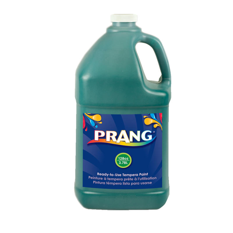 Prang Ready-To-Use Tempera Paint, 128 Oz., Green MPN:22804