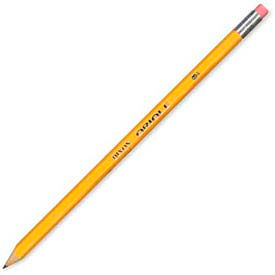 Dixon® Oriole Presharpened HB #2 Pencil Nontoxic Yellow Barrel Dozen 12886