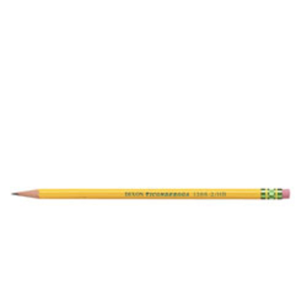 Ticonderoga Pencils, #2.5 Medium  Lead, Box Of 12 (Min Order Qty 21) MPN:13885