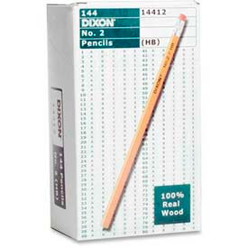 Dixon® Soft Wood HB #2 Pencil Yellow Barrel 144/Box 14412